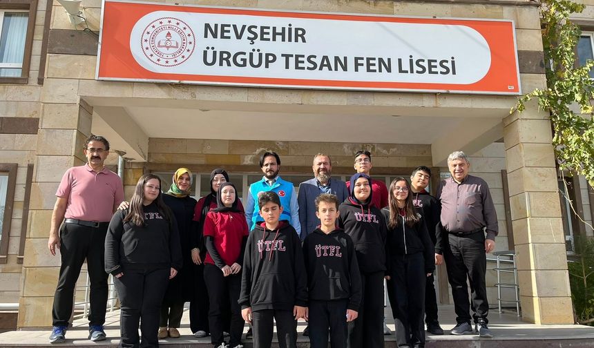 Ürgüp'te Öğrencilerden Gazze’ye Anlamlı Destek