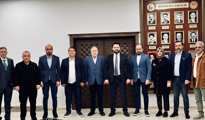 AK Parti İl Başkanı Aygün’den Nevşehir Ticaret ve Sanayi Odası’na Ziyaret