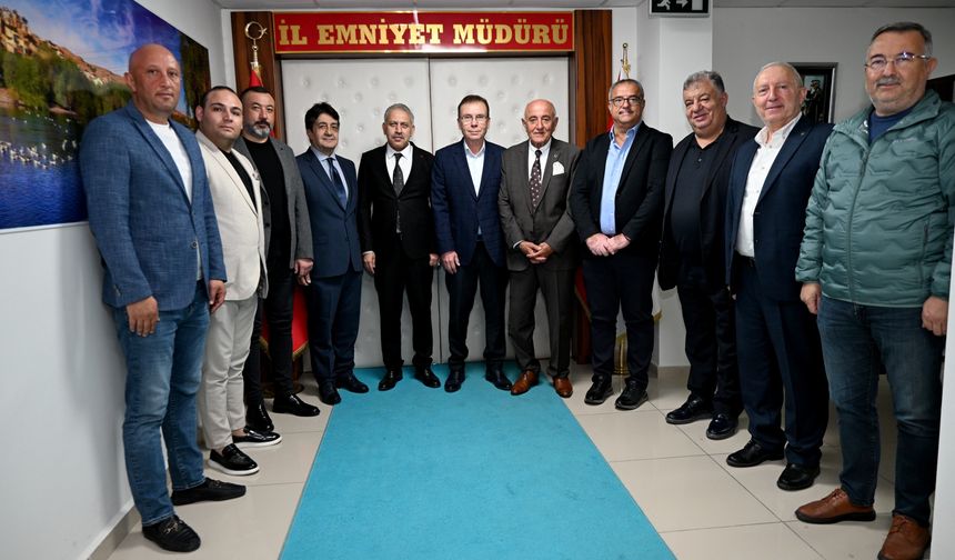 NTSO Başkan Adayı Babaoğlu’ndan Emniyet ve Jandarma Ziyaretleri