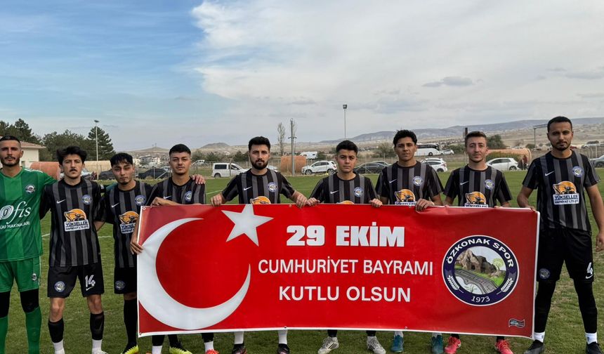 Cumhuriyet Ruhu Sahada: Özkonakspor – Avanosspor 1-1