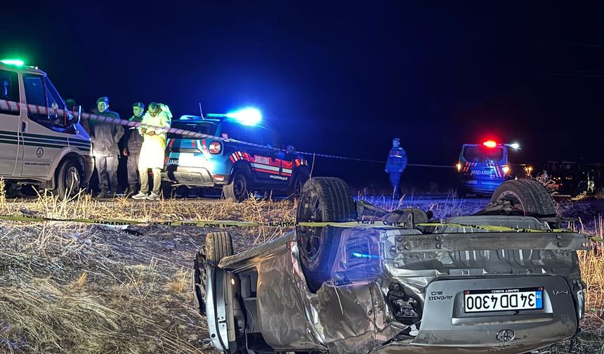 Nevşehir'de feci kaza! 2 ölü, 1 ağır yaralı