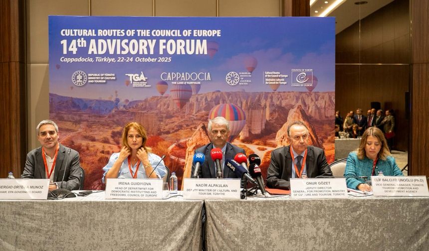 Avrupa Konseyi Kültür Rotaları Forumu Kapadokya'da Start Aldı