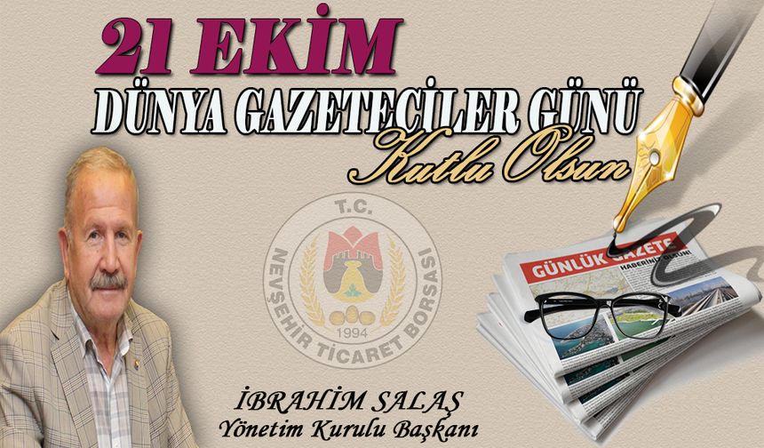Başkan Salaş'dan Dünya Gazeteciler Günü Mesajı