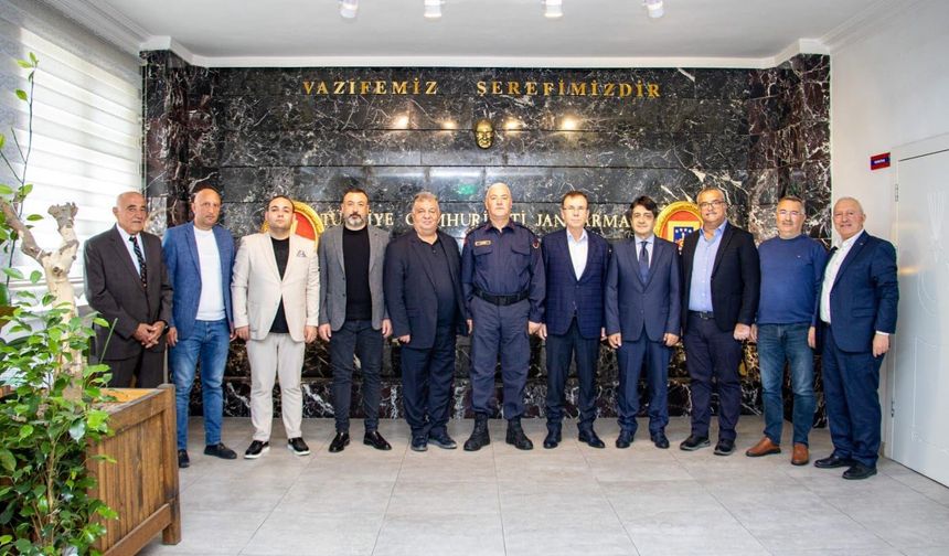 NTSO Başkan Adayı Babaoğlu’ndan İl Jandarma Komutanı Çelik’e Ziyaret