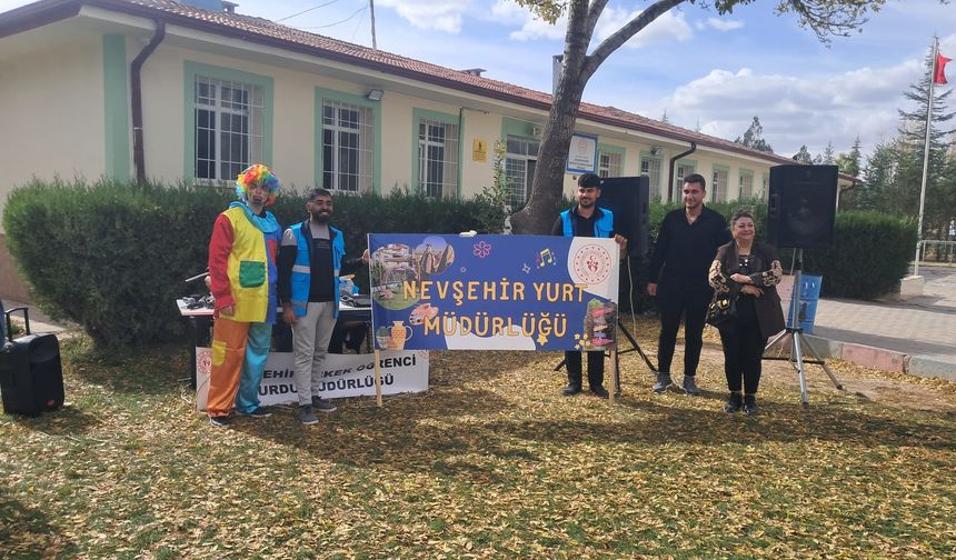 Nevşehir Ovaören Köyünde "Arkadaşını Bul" Projesi