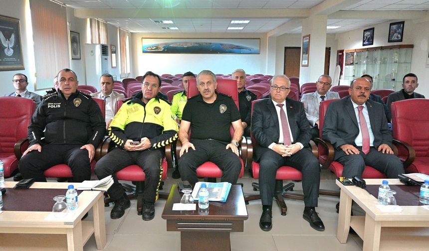 Nevşehir İl Emniyet Müdürlüğü’nde Genel Değerlendirme Toplantısı