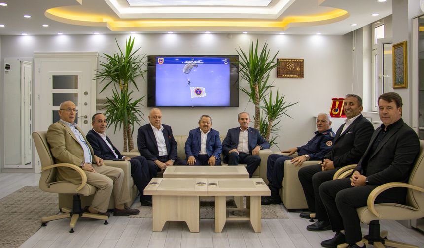 NTSO Heyetinden Nevşehir İl Jandarma Komutanı’na “Hayırlı Olsun” Ziyareti