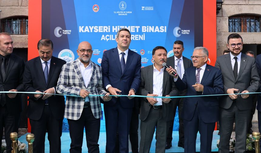 Kapadokya Alan Başkanlığı Kayseri’de Hizmet Binasını Açtı