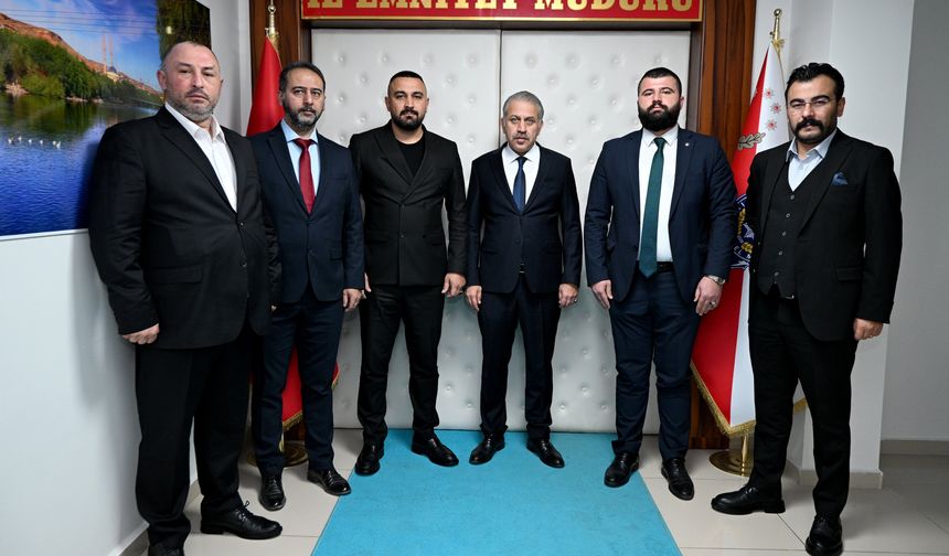 Ülkü Ocakları Nevşehir İl Başkanı Şevik’ten Emniyet Müdürü Karaman’a Ziyaret