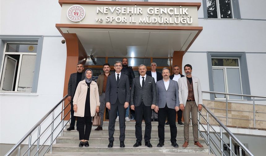MHP Nevşehir İl Başkanı Doğu'dan İl Müdürü Keskin'e Ziyaret