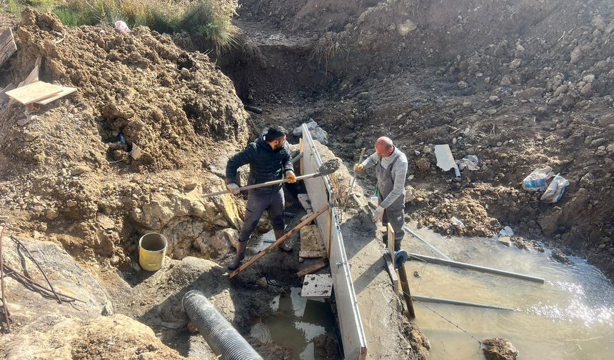 Nevşehir Köylerinde Su ve Kanal Bakımı Tamamlandı