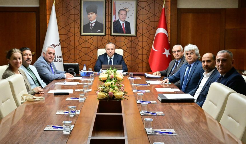 KAP-HİB Encümen Toplantısı Vali Fidan Başkanlığında Yapıldı