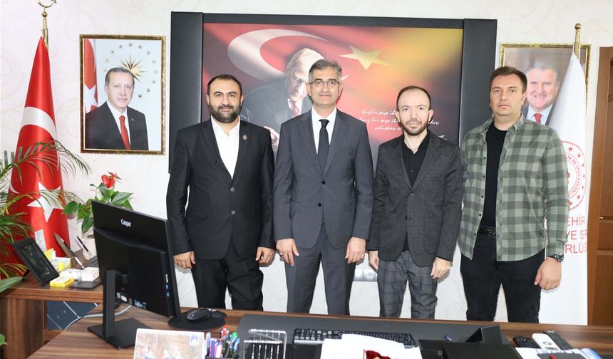 Şehit ve Gaziler Derneğinden İl Müdürü Keskin'e Ziyaret