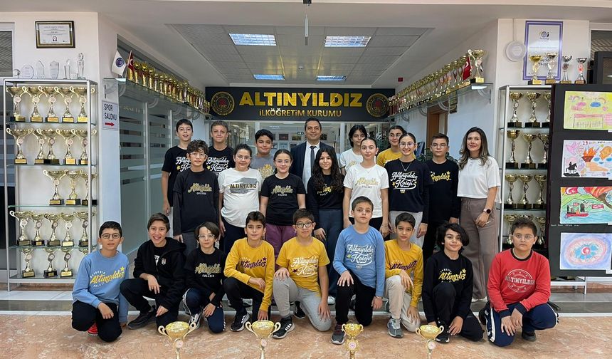 Altınyıldız Eğitim Kurumu Öğrencilerinden Cumhuriyet Bayramına Yakışır Büyük Başarı