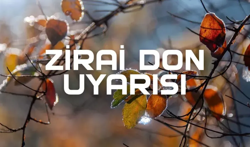 Nevşehir Çevrelerinde Zirai Don Uyarısı!