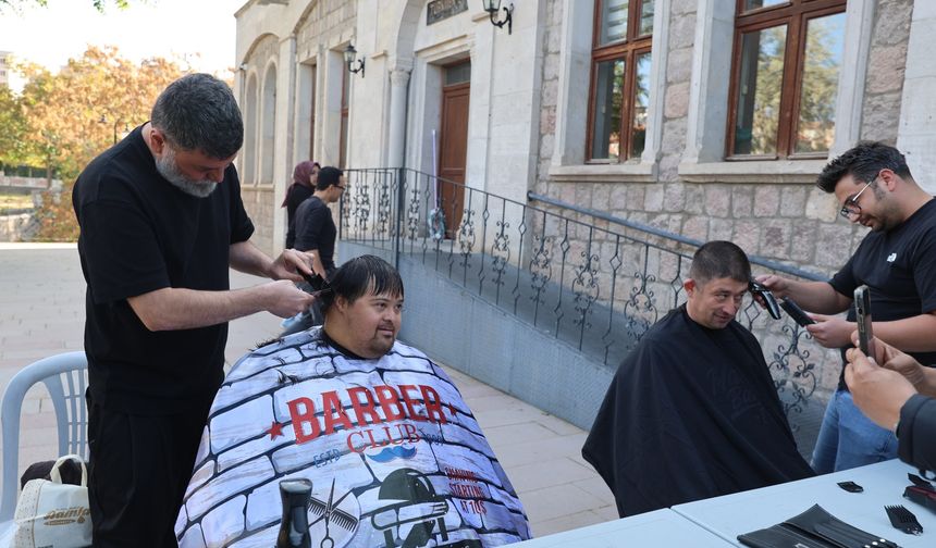 Nevşehir’de Özel İnsanlara Saç ve Sakal Bakımı