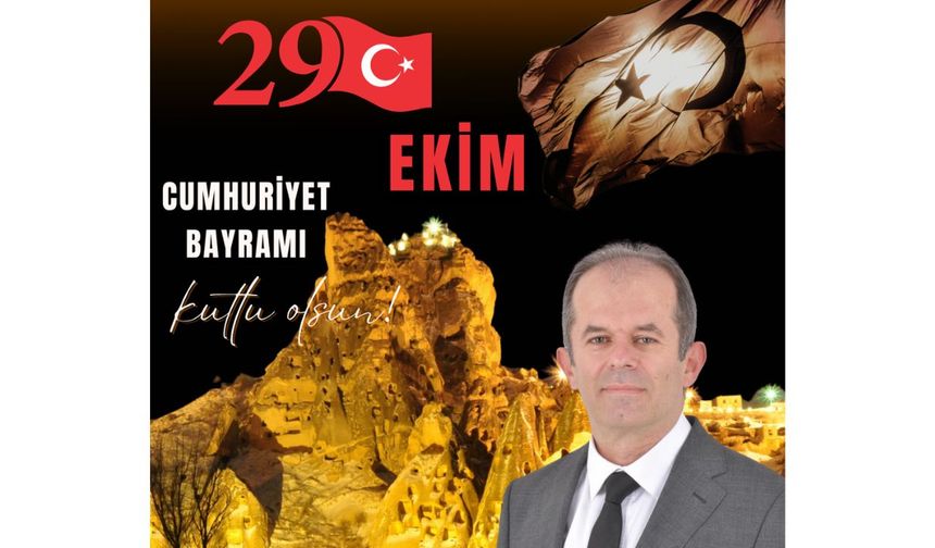 Başkan Çamcı'dan Cumhuriyet Bayramı Mesajı