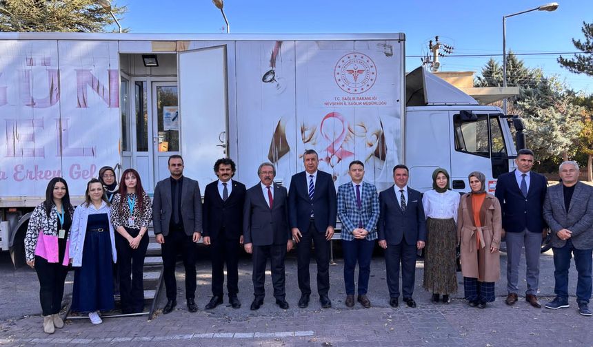 Nevşehir İl Sağlık Müdürü Tartar’dan Avanos’ta Hastane ve KETEM Tırı Ziyareti