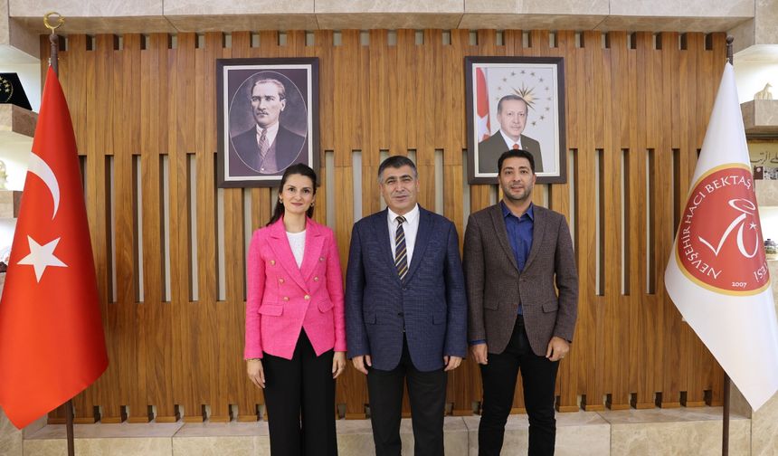 NEVÜ Öğretim Üyelerinden Rektör Aktekin’e Ziyaret