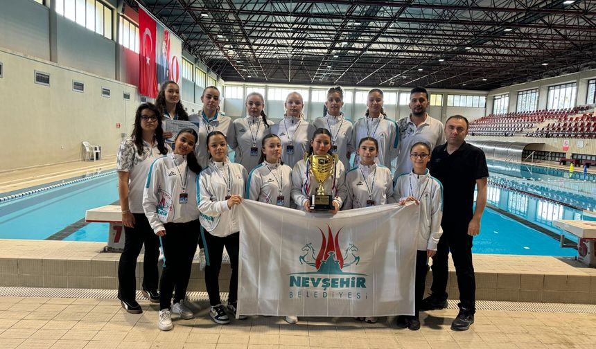 Nevşehir Belediyesi U16 Kadın Sutopu Takımı Cumhuriyet Kupası’nda 3. Oldu