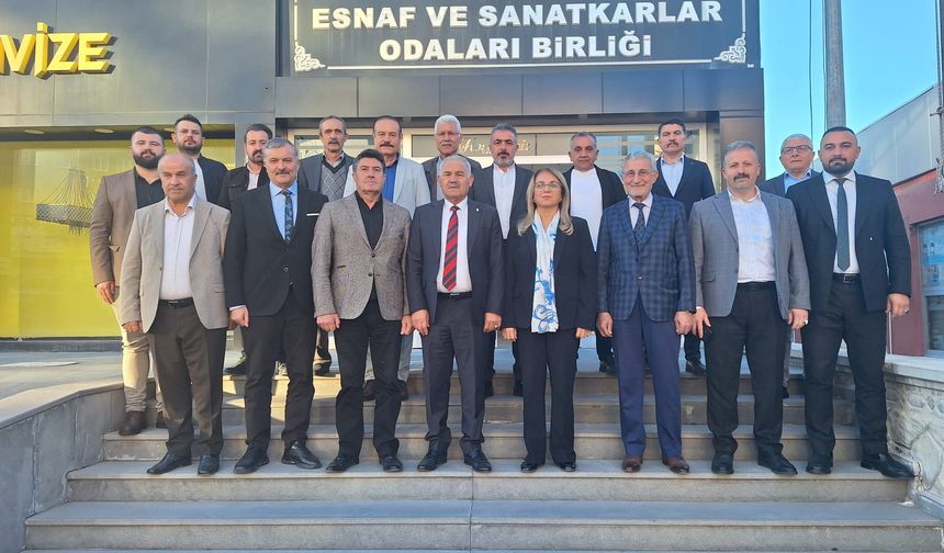MHP Grup Başkan Vekili Filiz Kılıç ve MHP Heyeti, Pınarbaşı’nı Ziyaret Etti