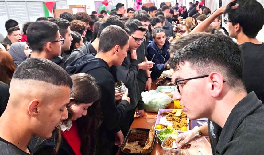 Nevşehir’de Öğrencilerden Gazze İçin Duyarlılık Örneği