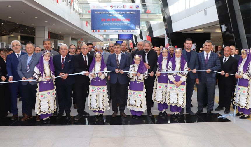 Nevşehir’de İlk Bilim ve Teknoloji Festivali Başladı