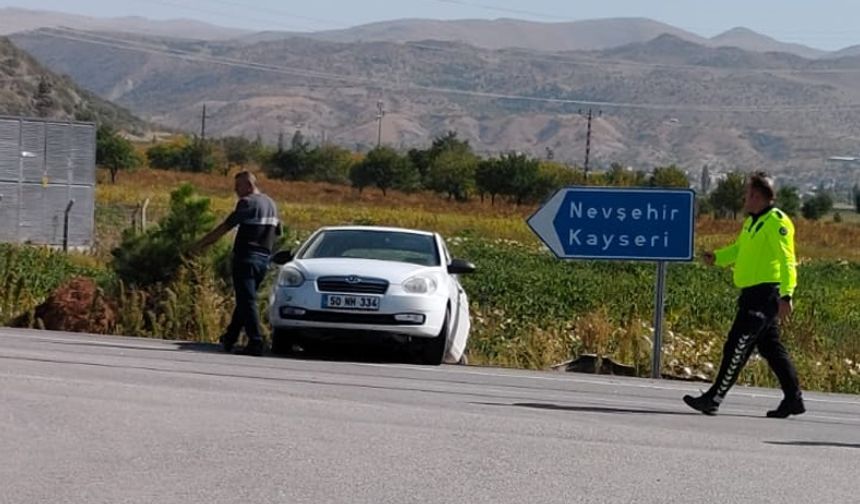 Nevşehir Acıgöl Girişinde Trafik Kazası: Araçlar Hasar Gördü