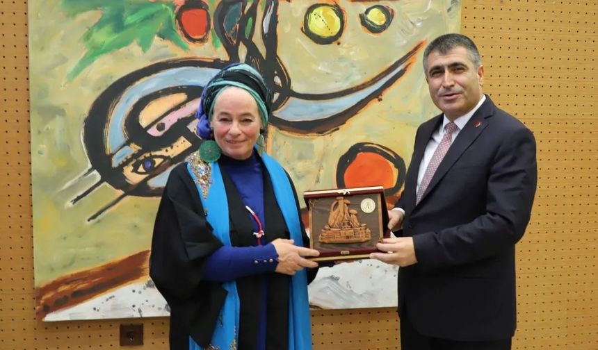 Alman Sanatçı Almut Wegner’in Sergisi NEVÜ’de Açıldı