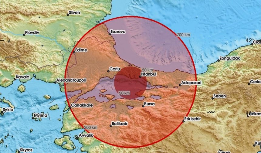 Marmara Denizi’nde 5.0 Büyüklüğünde Deprem: İstanbul’da da Hissedildi