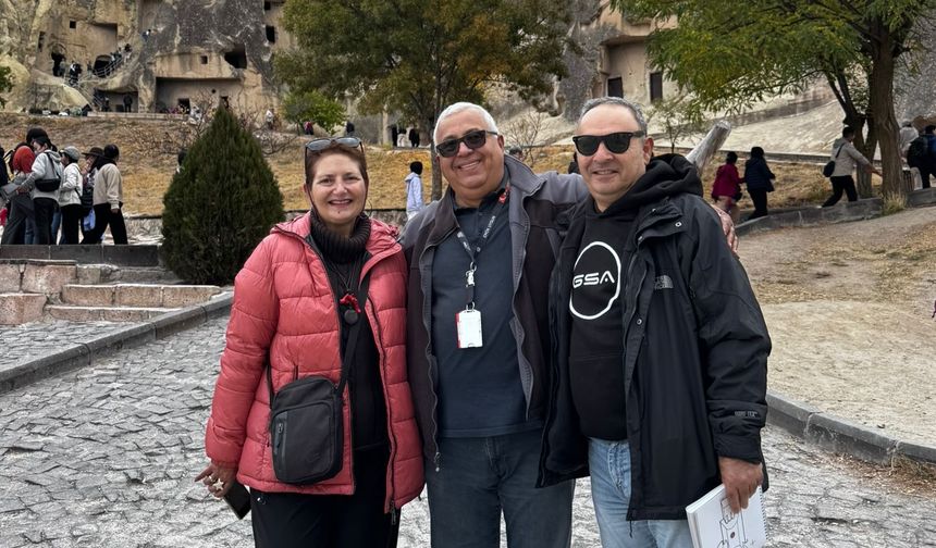 Avrupa Turizm Rehberleri Federasyonu Başkanı Göreme’yi Gezdi