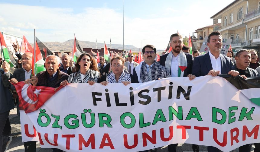 Ürgüp'ten Tüm Dünyaya Gazze Çağrısı