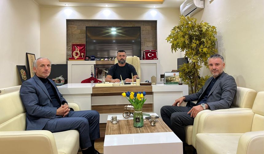 Derinkuyulu İş İnsanı İbrahim Sayın’dan FİB Haber’e Ziyaret