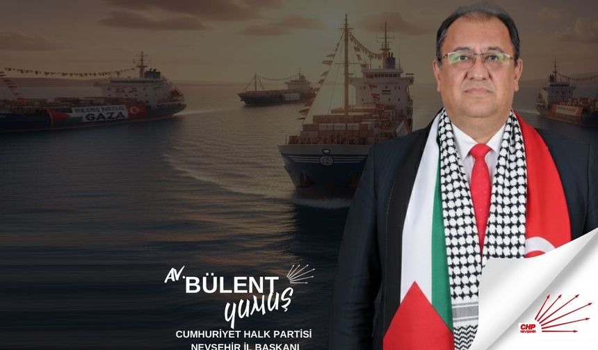 CHP Nevşehir İl Başkanlığı’ndan Filistin’e Destek