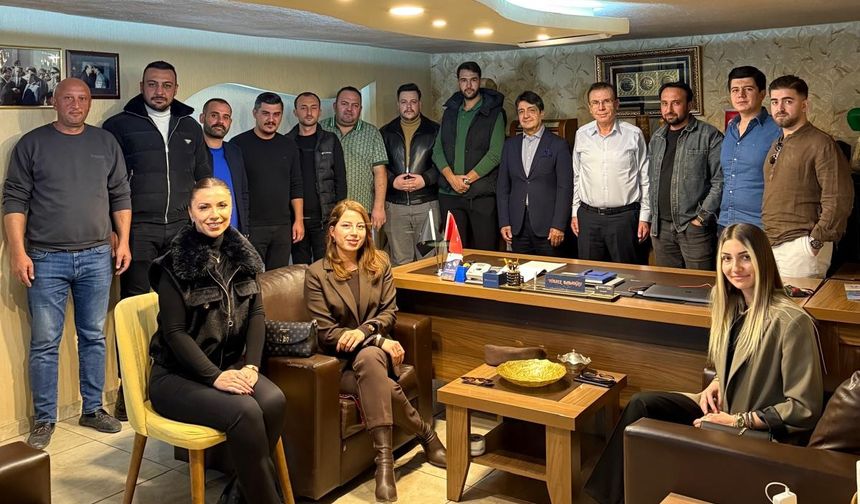 NTSO Başkan Adayı Babaoğlu, İnşaatcılar grubu gençlerle buluştu