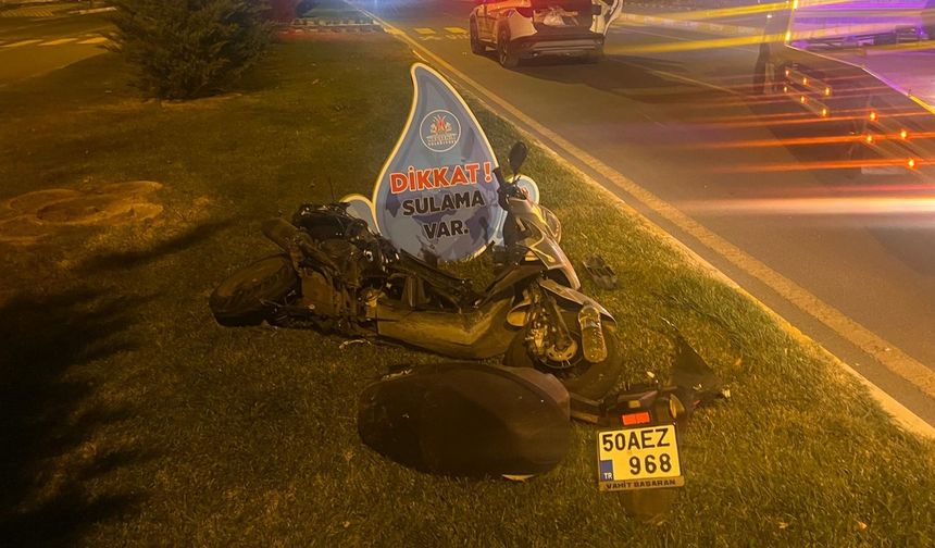 Nevşehir’de Motosiklet Kazaları Bitmiyor!