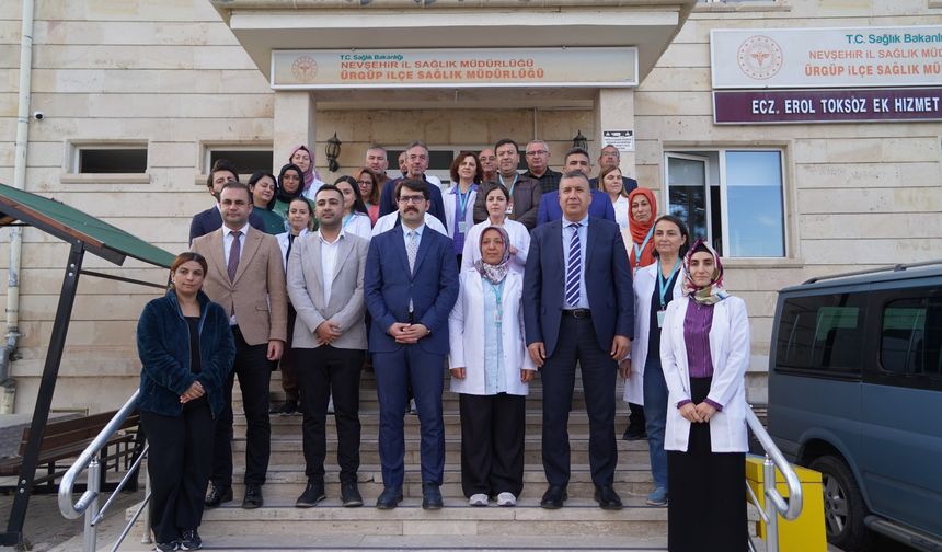 İl Sağlık Müdürü Tartar’dan Ürgüp’te Sağlık Ziyaretleri