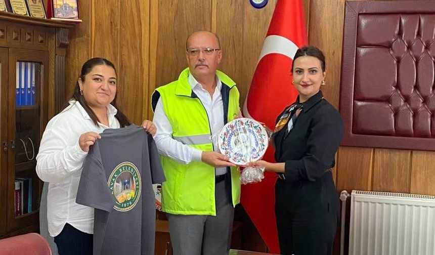Gülşehir Belediyesi Kadın Çalışma Merkezi Personelinden Başkan Bağcı’ya Ziyaret