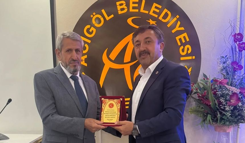 Acıgöl Belediyesi’nden Emekli Muhasebe Müdürüne Veda
