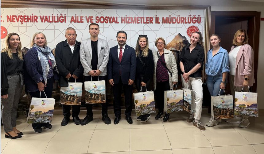 AB Erasmus Projesi Kapsamında Litvanyalı Misafirler Nevşehir’de