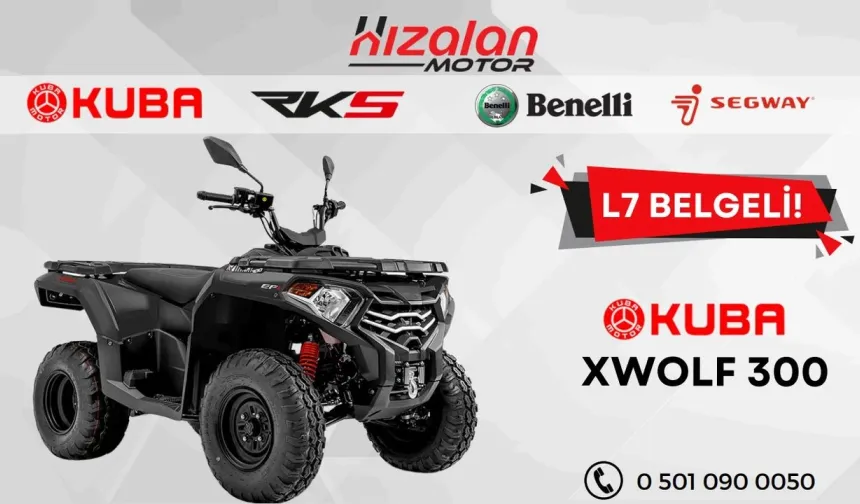 Hızalan Motor'da L7 Belgeli ATV’ler Stokta