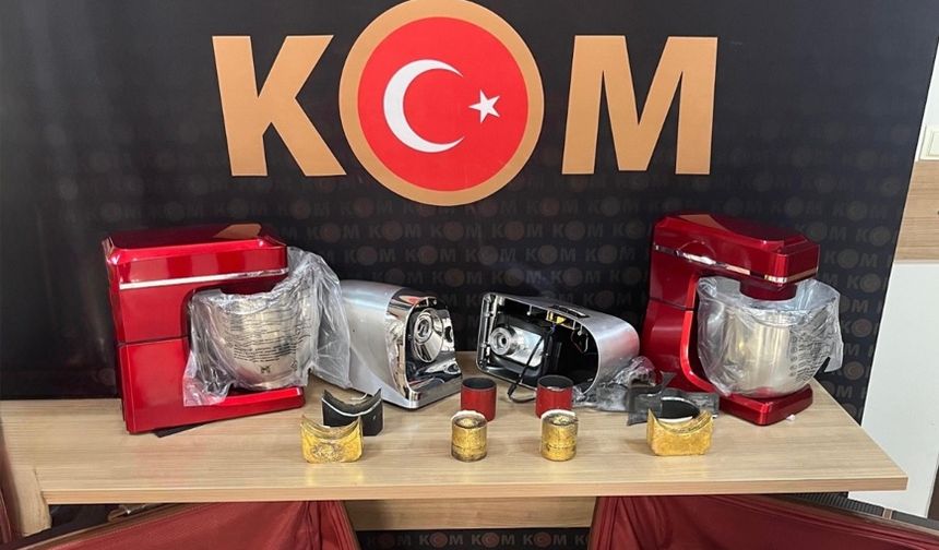 Nevşehir'de Kıyma Makinesinden 61 Kilo Kaçak Altın Çıktı!