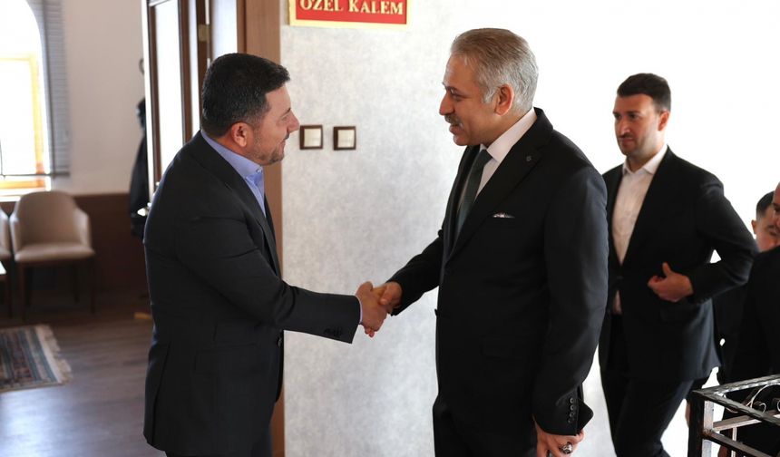 Başkan Arı, Emniyet Müdürü Karaman’ı Makamında Ağırladı