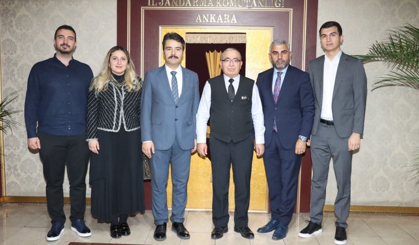 Genç Nevşehirliler Derneği’nden Jandarma Komutanı Yıldız’a Ziyaret