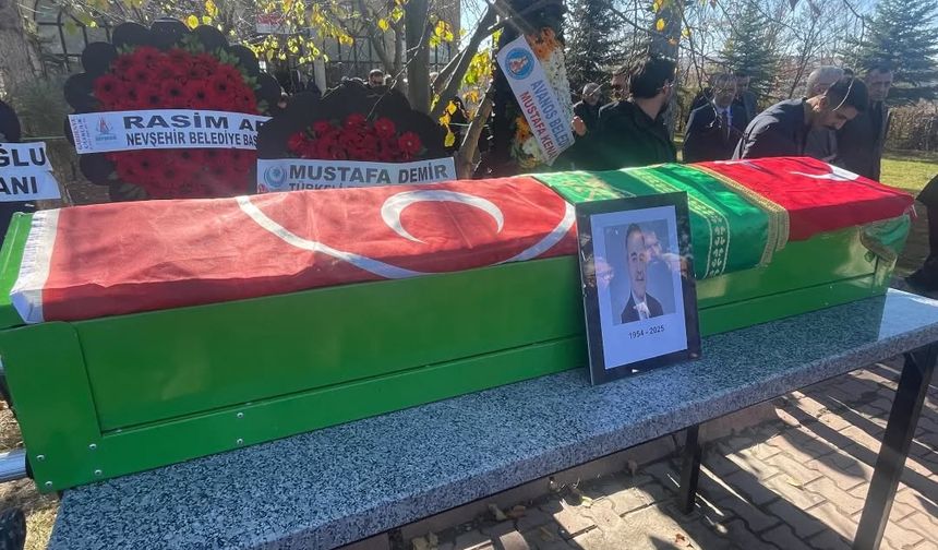 MHP’nin Eski MYK Üyesi Sahir Solmaz Nevşehir'de Son Yolculuğuna Uğurlandı