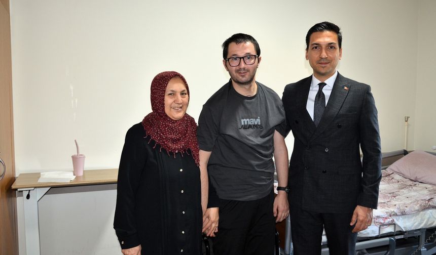 Kozaklı Kaymakamı Savaş’tan Hastane Ziyaretleri