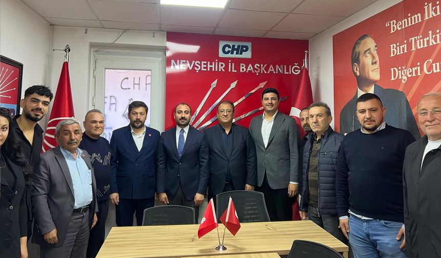 CHP Nevşehir İl Başkanlığını PM Üyeleri Ziyaret Etti