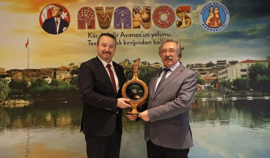 Sandıklı Belediye Başkanı Adnan Öztaş Avanos'ta