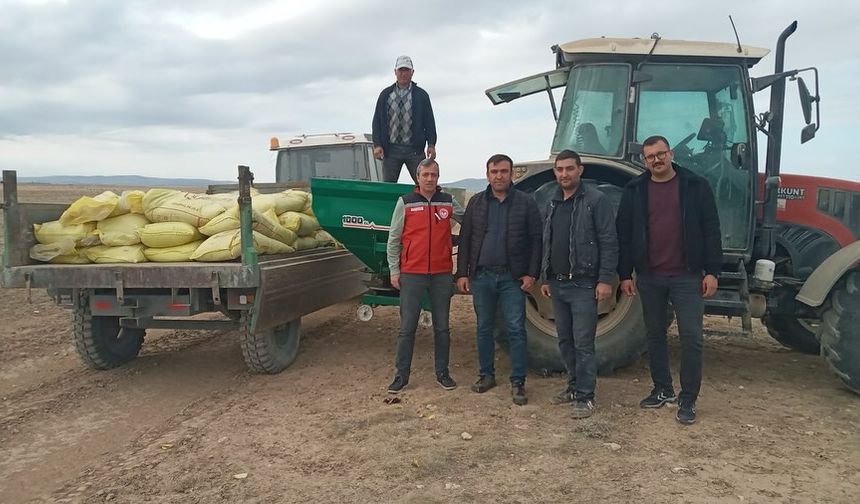 Nevşehir’de Meralarda Verim Artışı İçin Islah Çalışmaları Devam Ediyor