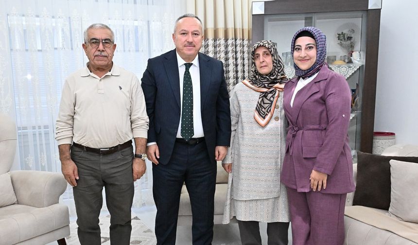 Nevşehirli Şehit Halime Öğretmenin Ailesine Ziyaret